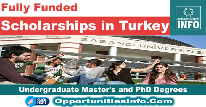 Sabanci University Scholarships in Turkey
