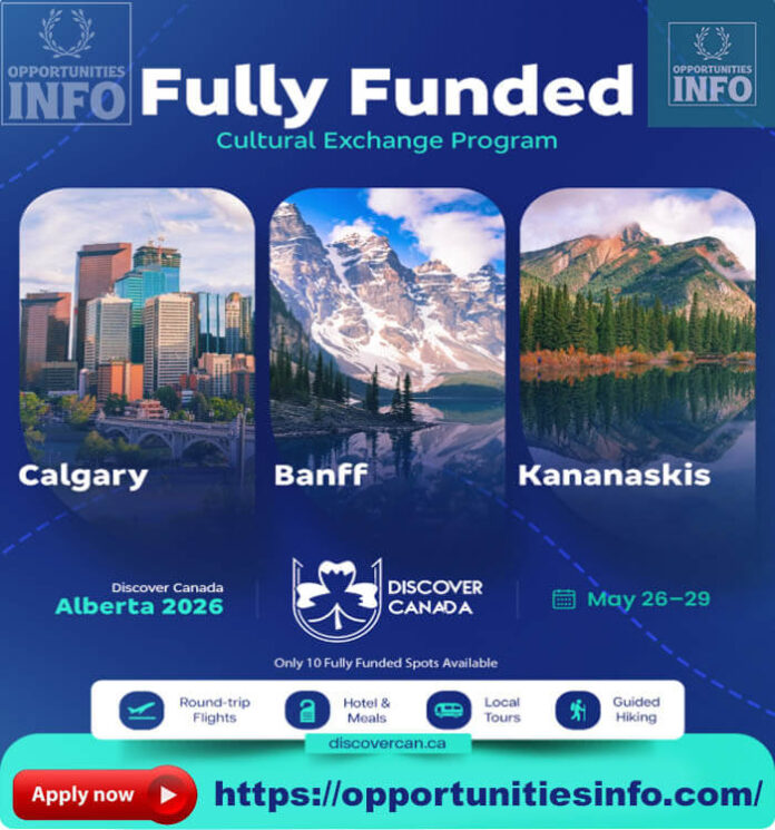 Discover Alberta Cultural Exchange Program 2026 in Canada [Fully Funded]