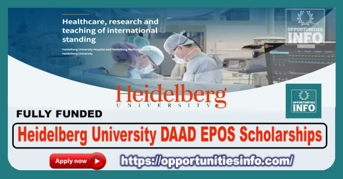 Heidelberg University DAAD EPOS Scholarships in Germany