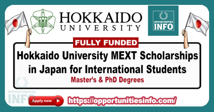 Hokkaido University Scholarships in Japan