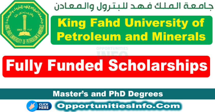 King Fahd University Scholarships in Saudi Arabia