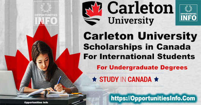 Carleton University Scholarships in Canada