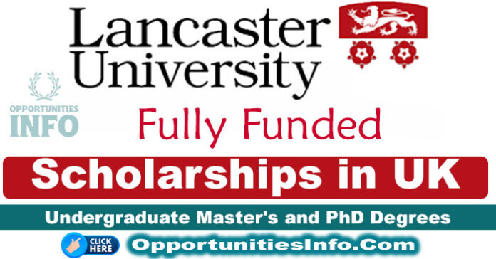 Lancaster University Scholarships in UK