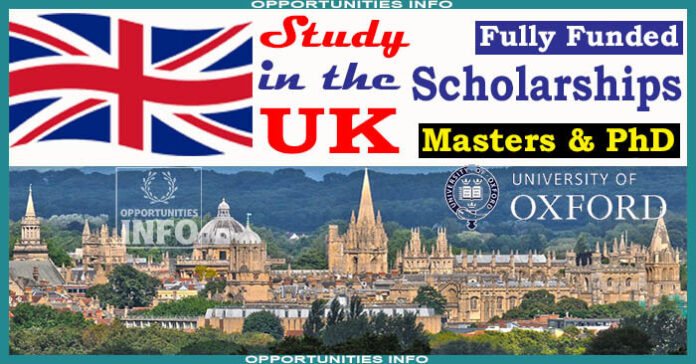 Oxford University Clarendon Scholarships in UK