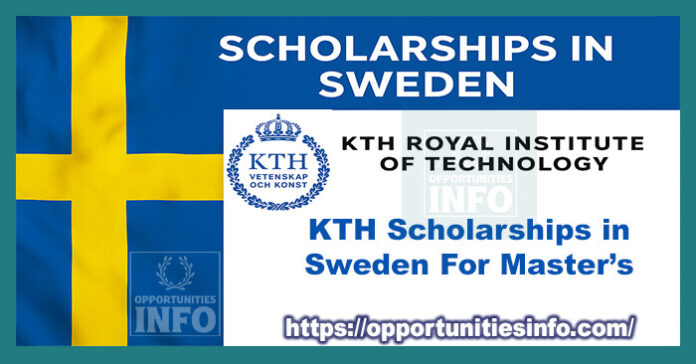 KTH Scholarships in Sweden for International Students