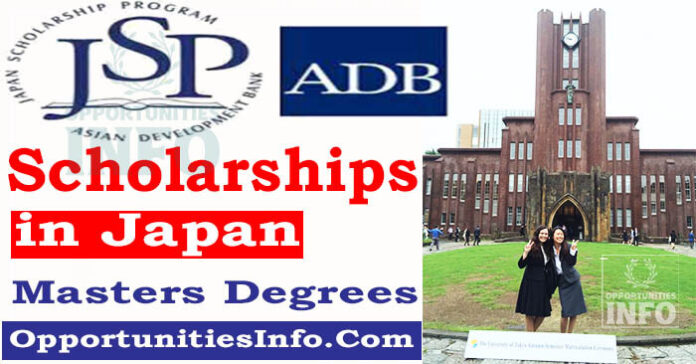 University of Tokyo ADB Scholarships in Japan